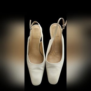 Vintage AMALFI  Italian Leather Slingback shoes